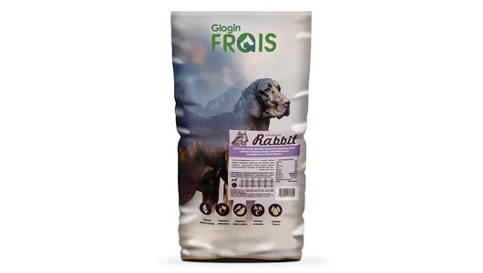 FRAIS 3кг Корм для собак средних и крупных пород с чувств.пищеварением с мясом кролика
