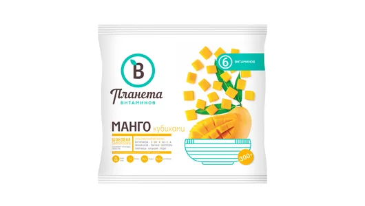 Манго Планета Витаминов замороженное 300 г