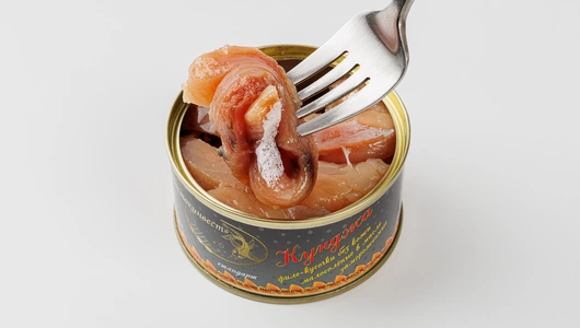 Кунджа филе кусочки без кожи малосоленые в масле зам., 130 г