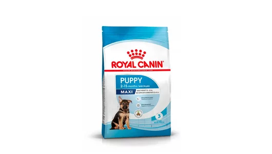 Royal Canin Корм сухой для щенков крупных размеров в возрасте до 15 месяцев, Maxi Puppy, 3кг