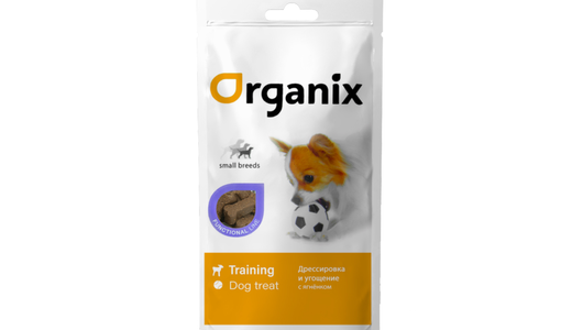 Organix лакомства Мини-косточки с ягненком для собак малых пород