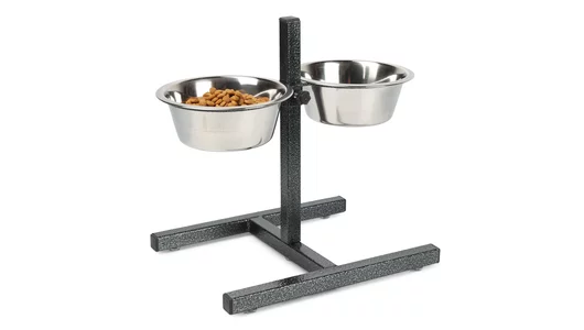 Регулируемая подставка с мисками 2х1,5л Анкур Экспортс