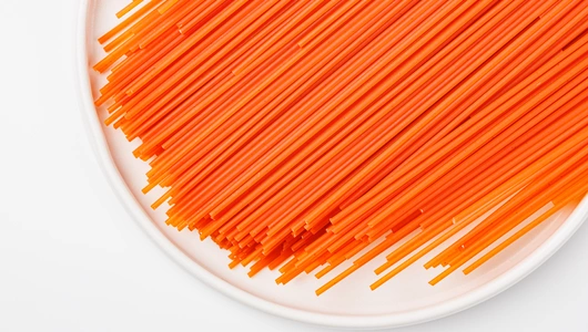 Макаронные изделия из красной чечевицы без глютена: спагетти Макаронные изделия из красной чечевицы без глютена: спагетти