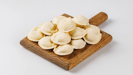 Пельмени без глютена с индейкой