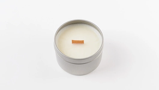 Свеча соевая в баночке 100 мл, запах "Лес дружбы"