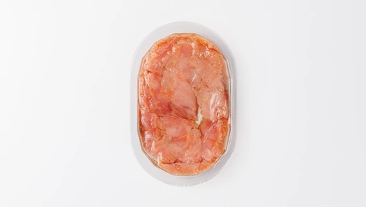 Строганина из горбуши с раст. маслом зам., 200 г Строганина из горбуши с раст. маслом зам., 200 г