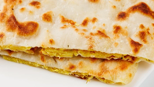 Лепешка "Индийская" с картофелем и карри (постная)