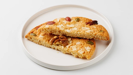 Печенье "Миндальное с орехами", 75г