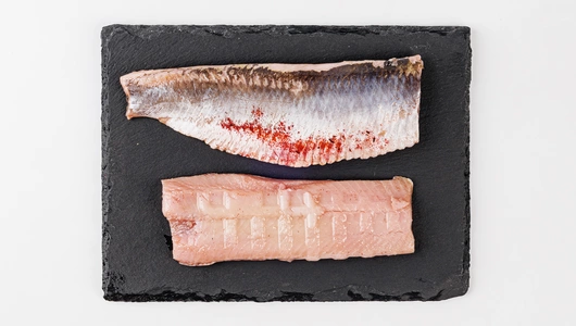 Сельдь тихоокеан. филе соленая в винной заливке, 230 г