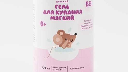 Гель детский для купания мягкий 0+ Гель детский для купания мягкий 0+