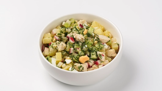 Окрошка с курицей, 400 г