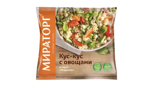 Смесь овощная Мираторг Кус-кус с овощами в соусе Марокко замороженная 400 г