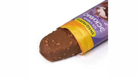 Мороженое Snaq Fabriq без сахара пломбир эскимо с миндалем в шоколаде 70 г