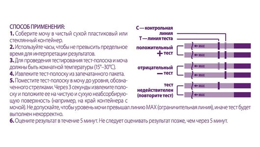 Eviplan Экспресс-тест для определения времени овуляции, тест-полоска 5 шт Eviplan Экспресс-тест для определения времени овуляции, тест-полоска 5 шт