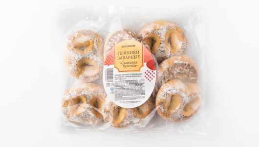 Пряники заварные "Смаковая булочка"