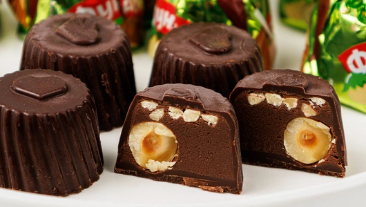 Конфеты шоколадные с Фундуком