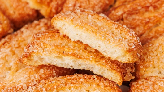 Печенье слоеное с сахаром Печенье слоеное с сахаром