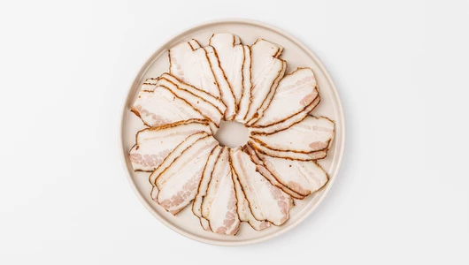 Сало копченое, нарезка Сало копченое, нарезка