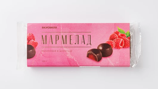 Мармелад "Малиновый в шоколаде" Мармелад "Малиновый в шоколаде"