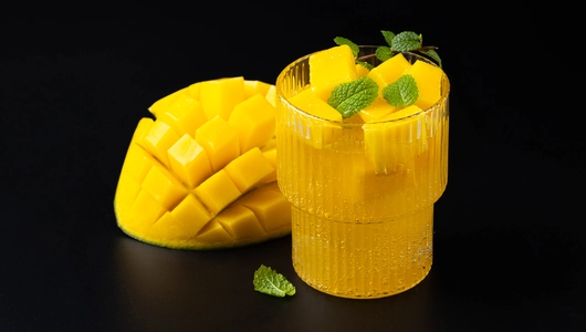 Напиток "Манго-каламанси " на яблочном соке газ., 330 мл