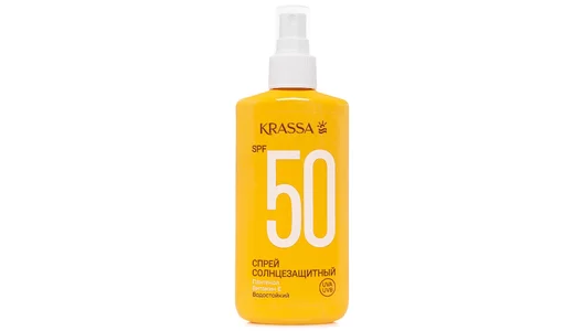 KRASSA Спрей Солнцезащитный SPF50 150 мл