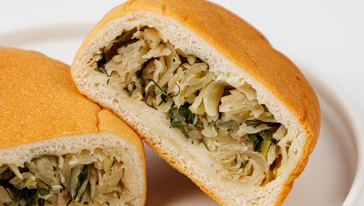 Пирожок (постный) с капустой 100г, кафе