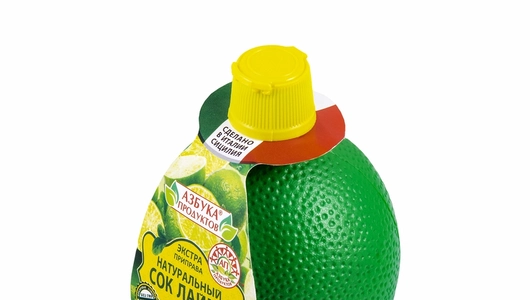 Сок лайма Азбука продуктов 100% натуральный 200 мл Италия