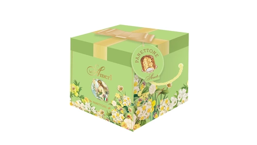 Кулич Ameri с&nbsp;изюмом и&nbsp;апельсиновыми цукатами в&nbsp;подарочной упаковке 900 г