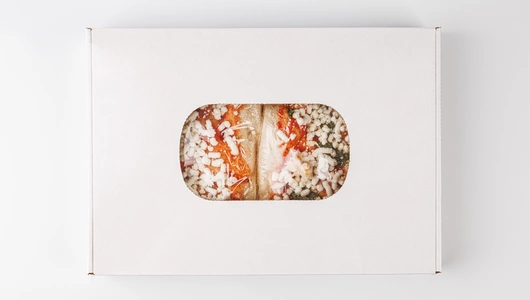 Пиццы римские мини ассорти "Маргарита" и "Курица с соусом Песто", зам.