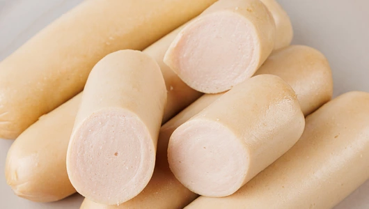 Сосиски из грудки индейки и говядины (без глютена)