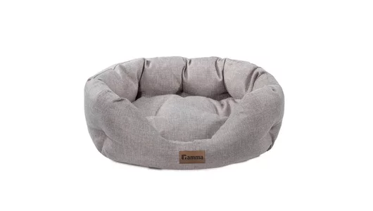 Лежанка овальная "Кижи Гранд", 600*470*210мм ГАММА для собак и кошек