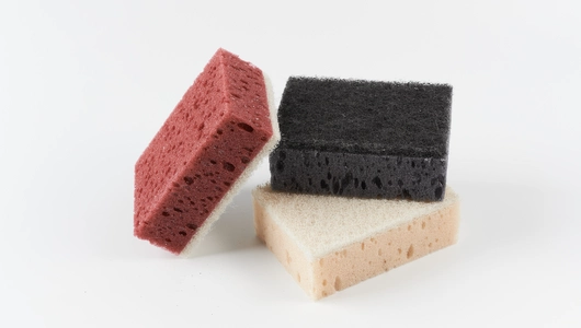 Губки для мытья посуды, 3 шт