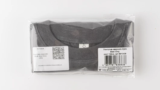 Лонгслив оверсайз Steel Grey р.104, Mjolk Лонгслив оверсайз Steel Grey р.104, Mjolk