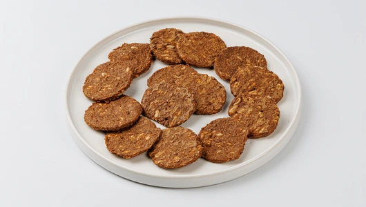 Хлебцы цельнозерновые ржаные с чесноком Хлебцы цельнозерновые ржаные с чесноком