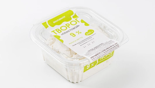 Творог "Пластовой" 9%, 350 г Творог "Пластовой" 9%, 350 г