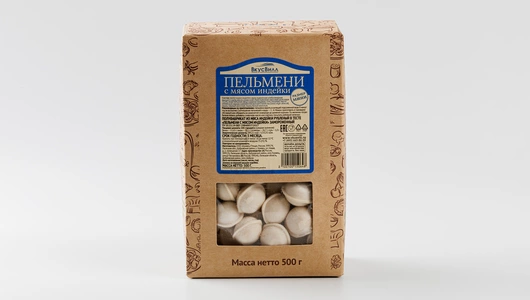 Пельмени мини с мясом индейки