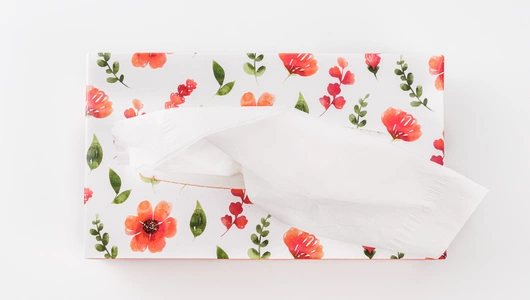 Салфетки бумажные в коробке