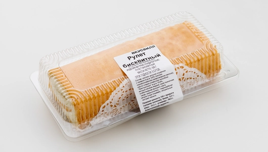 Рулет бисквитный