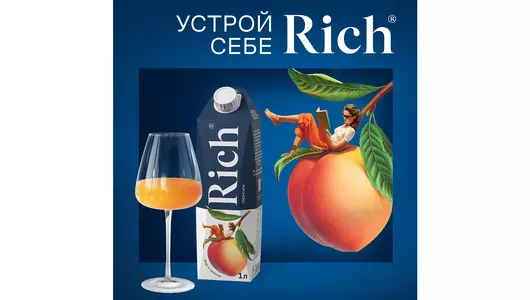 Нектар Rich Персик 1 л