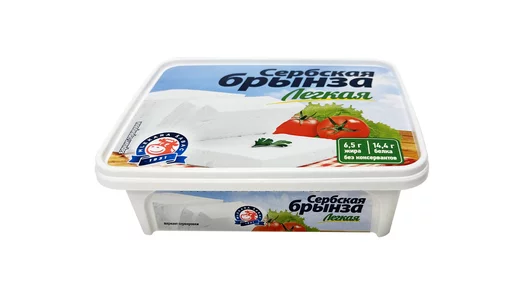 Сыр Mlekara Sabac Сербская брынза Легкая 22% с рассолом 250 г