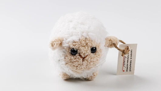 Игрушка вязаная "Барашек" Игрушка вязаная "Барашек"