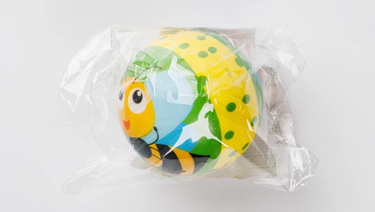 Игрушка "Мяч" (мягкий) 6,2 см., в ассортименте