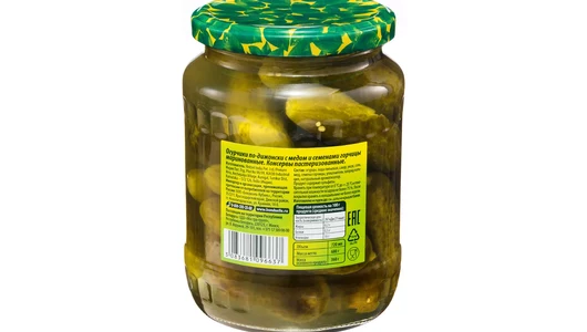 Огурцы Bonduelle по-дижонски с медом и семенами горчицы с/б 680 г Огурцы Bonduelle по-дижонски с медом и семенами горчицы с/б 680 г