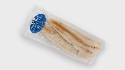 Треска атлантическая филе без кожи зам. Треска атлантическая филе без кожи зам.