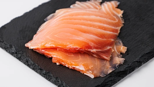 Семга слабосоленая ломтики, 100 г