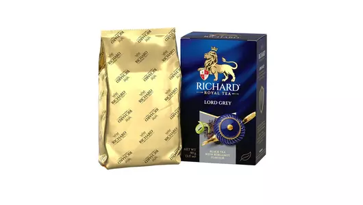 Чай черный Richard Lord Grey с ароматом бергамота и лимона среднелистовой 90 г Чай черный Richard Lord Grey с ароматом бергамота и лимона среднелистовой 90 г