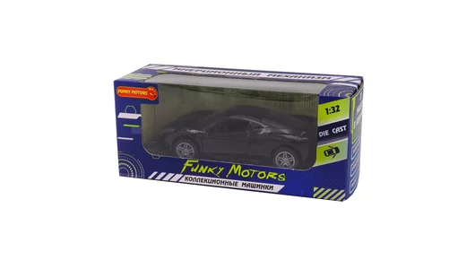 Машинка инерционная с открывающимися дверями, в ассорт.