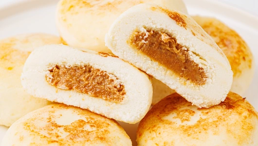 Сырники с вареной сгущенкой, зам.