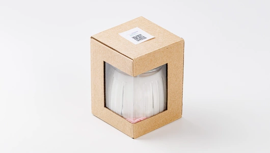 Свеча сувенирная "Розовый пион"