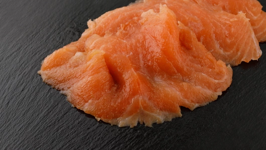 Семга слабосоленая ломтики, вес Семга слабосоленая ломтики, вес